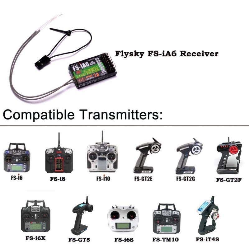 Flysky FS-IA6 Receiver 6CH Dua - Drone Antenna recensie en prijs