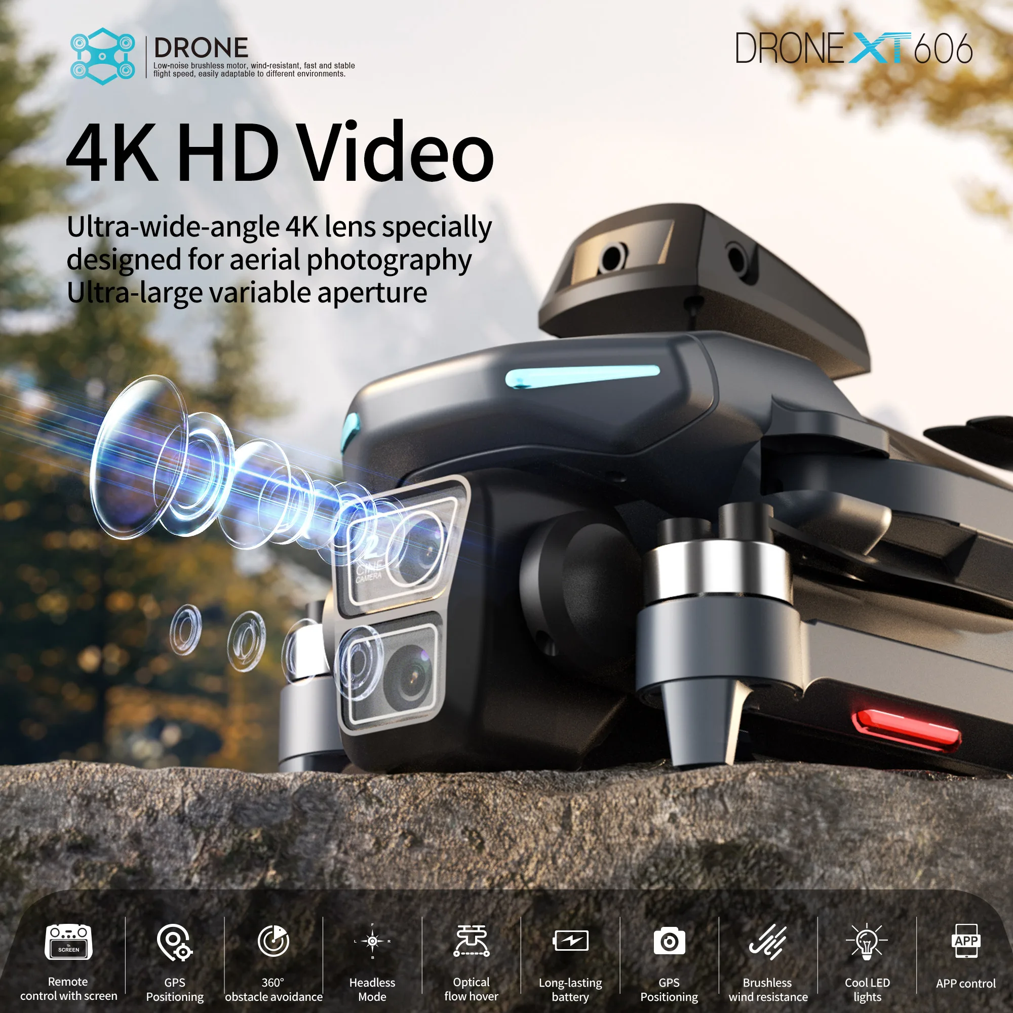 Lenovo XT606 Drone Professiona - Drone Gps Mount recensie en prijs