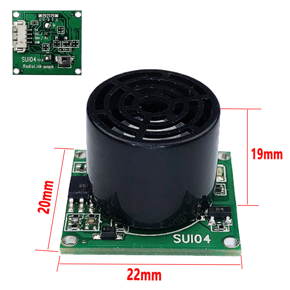 SUI04 Ultrasonic Sensor Sonar  - Drone Flight Controller recensie en prijs