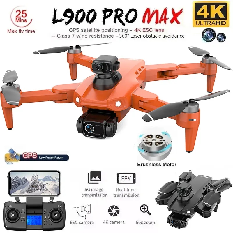 L900 Pro MAX GPS Drone 4K Prof - Drone Gps Module recensie en prijs