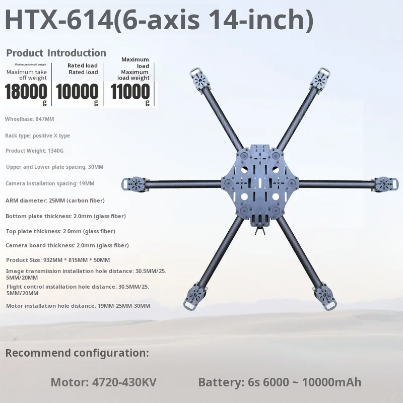 Cross Machine Six Axis 11/13/1 - Drone Propeller recensie en prijs