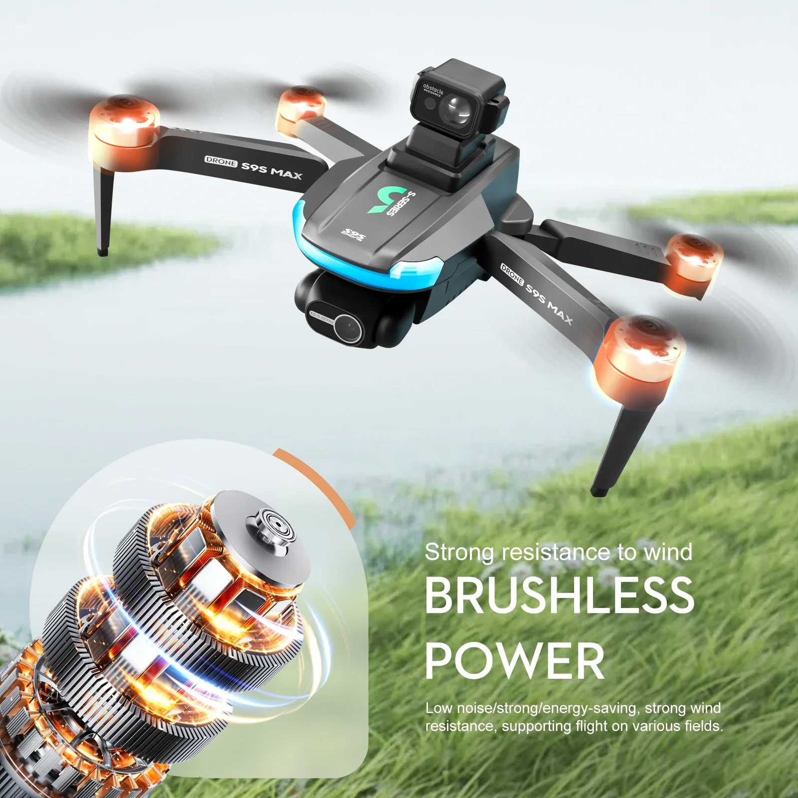 NEW S9S MAX MINI Drone 4K 2-Ax - Drone Gps Mount recensie en prijs