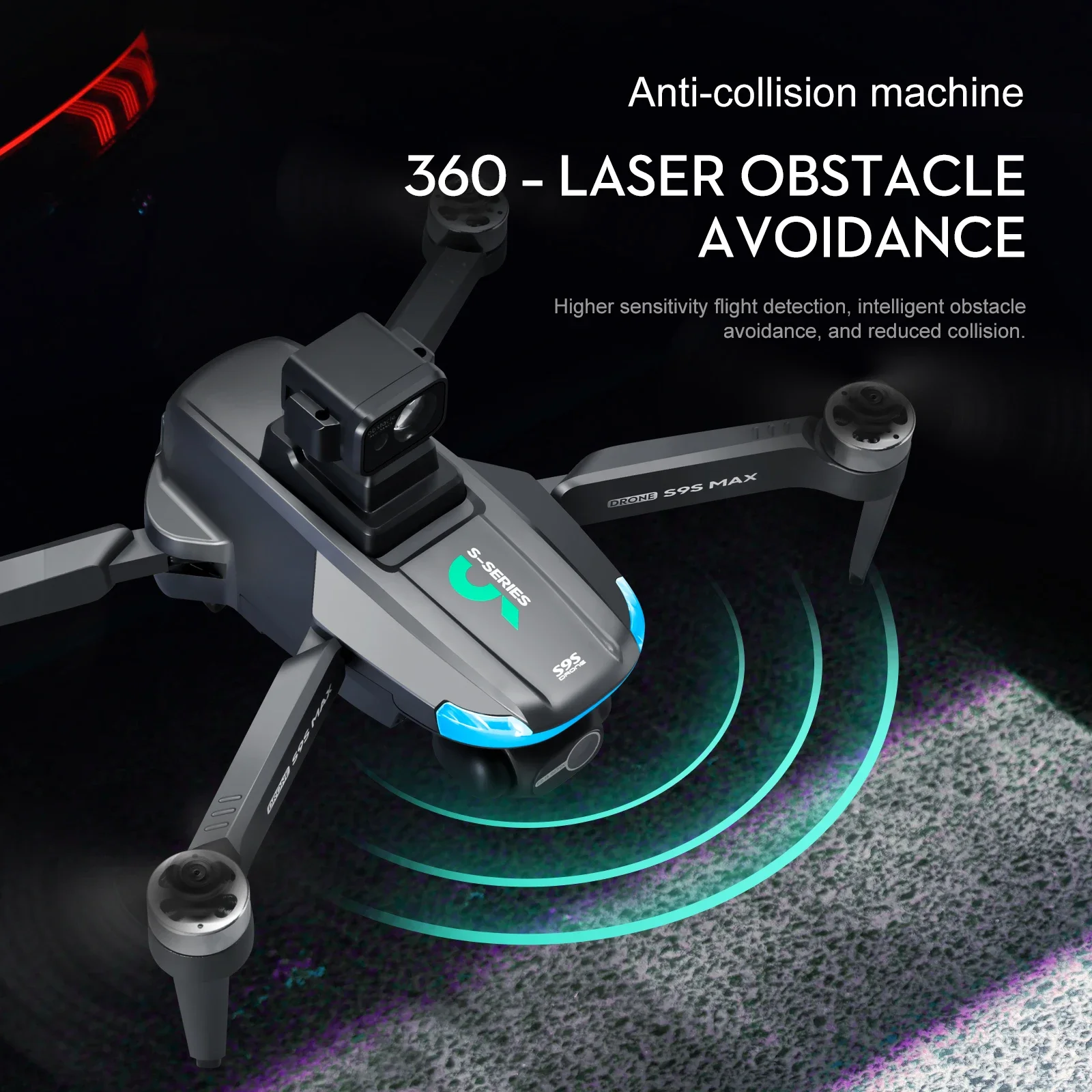 NEW S9S MAX MINI Drone 4K 2-Ax - Drone Gps Mount recensie en prijs