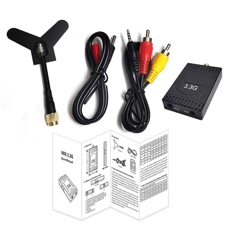3.3GHz FPV VTX/VRX  3W Analog  - Drone Transmitter recensie en prijs