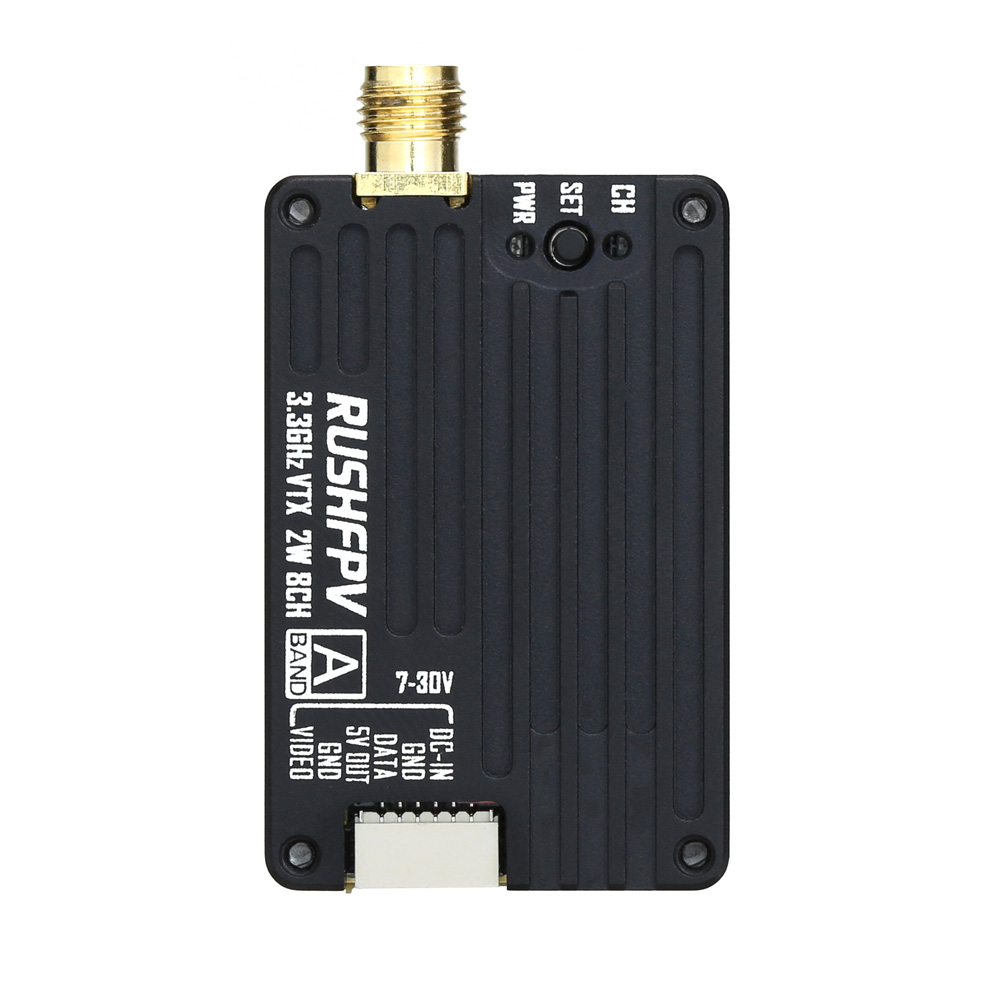 RUSHFPV 3.3G 2W VTX Transmitte - Drone Transmitter recensie en prijs