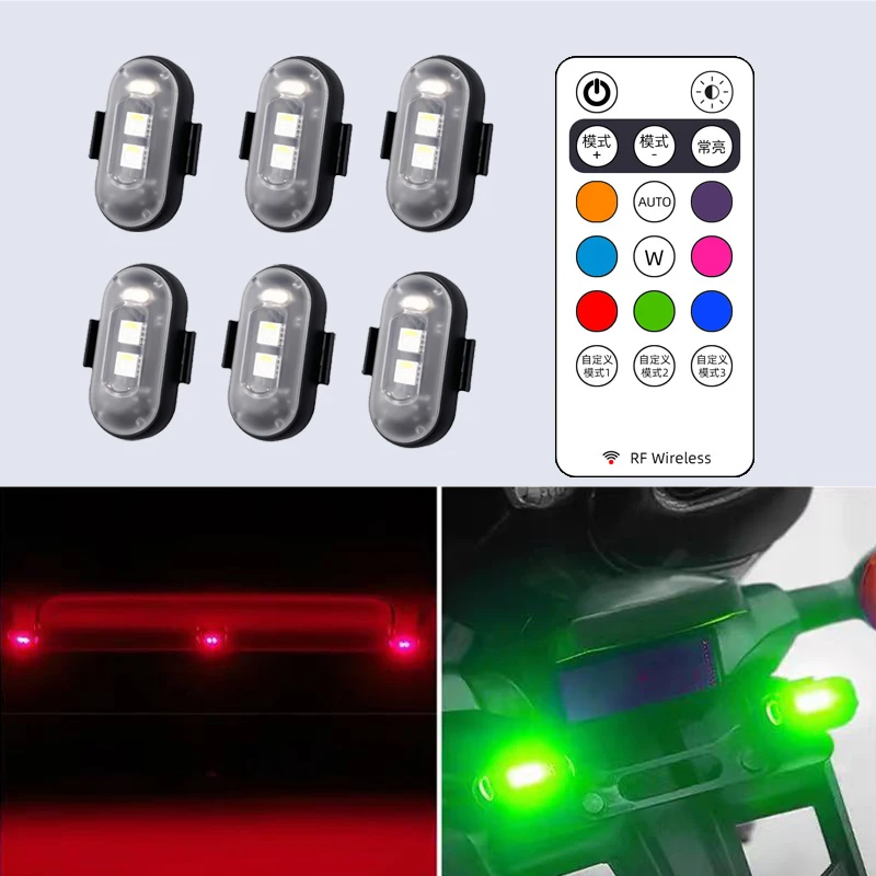 Motorcycle Aircraft Lights RGB - Drone Led Light recensie en prijs