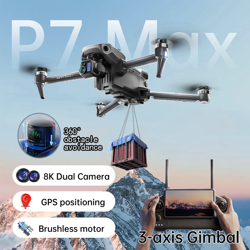 NEW P7 Max Drone 8K Camera GPS - Drone Gps Mount recensie en prijs
