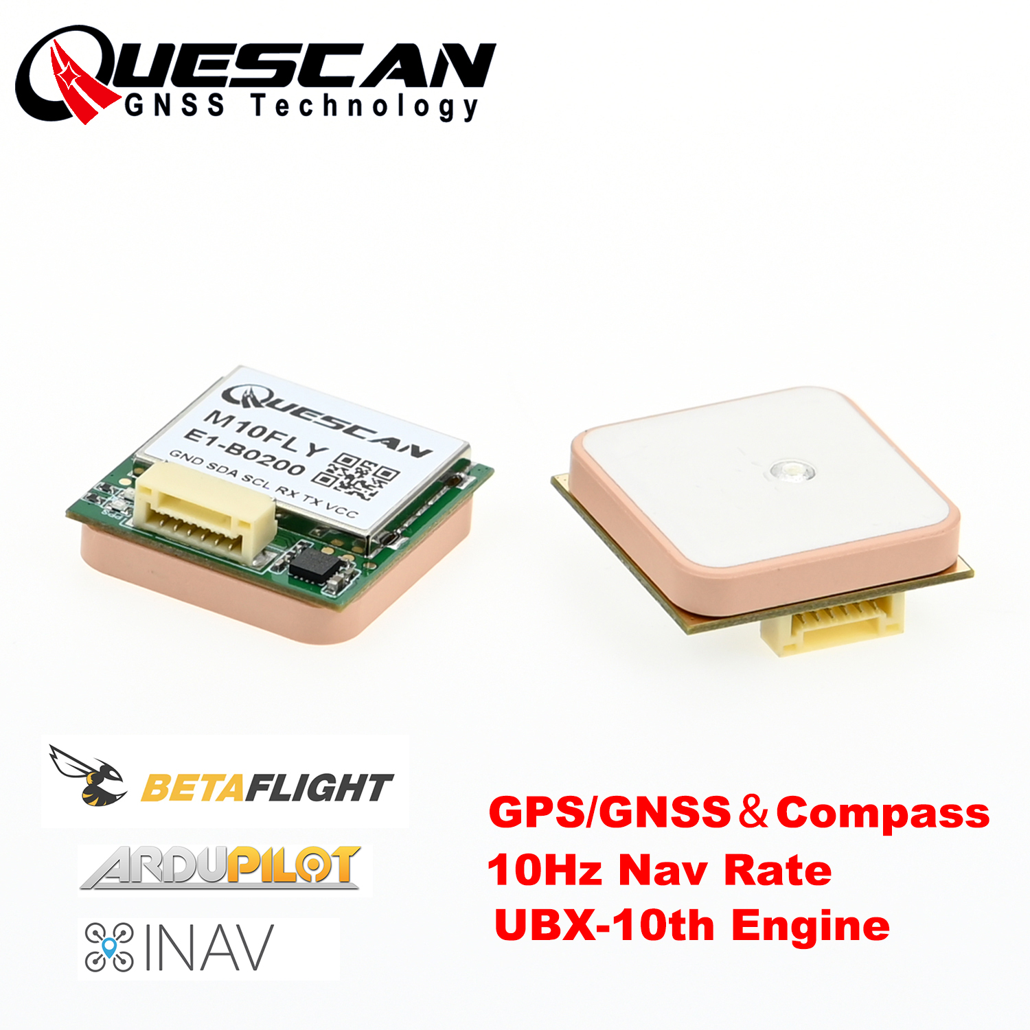 Quescan 25mm*25mm M10FLY 10Hz  - Drone Compass recensie en prijs