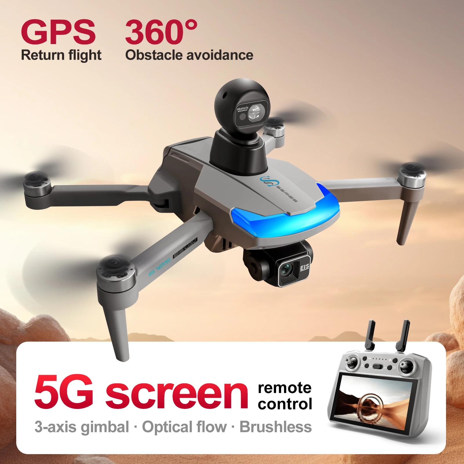 S185 Professional Drone 2.7K H - Drone Gps Mount recensie en prijs
