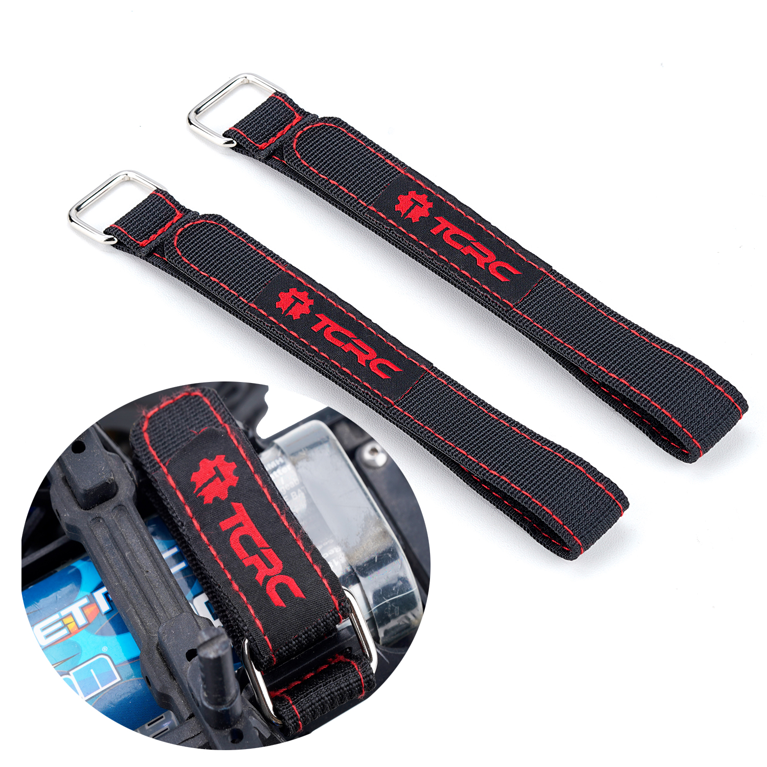 TCRC 2PCS 20x300MM Kevlar Stit - Drone Battery Strap recensie en prijs