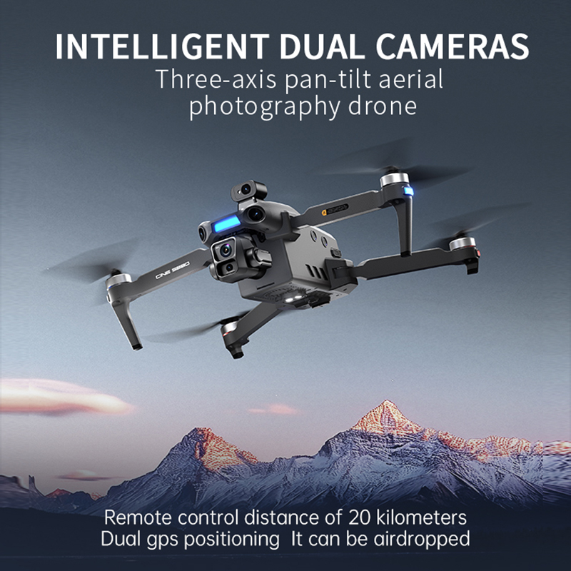 2026 New 8K Dual Camera Drone  - Drone Gps Mount recensie en prijs