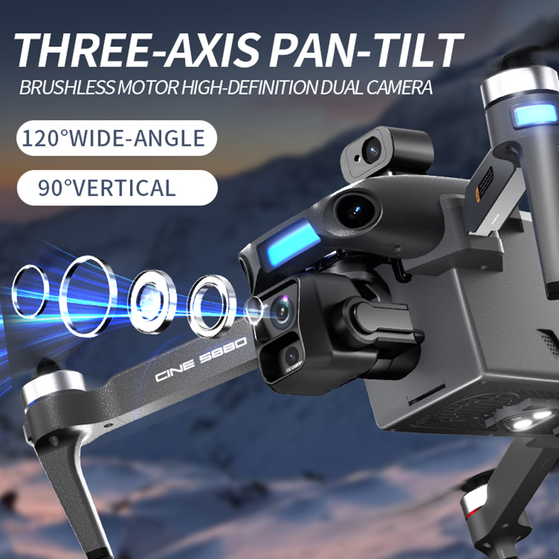 2026 New 8K Dual Camera Drone  - Drone Gps Mount recensie en prijs