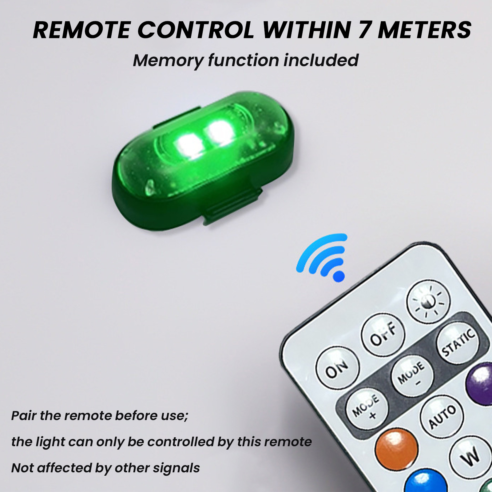 2/4/6PCS Wireless LED Strobe L - Drone Led Light recensie en prijs