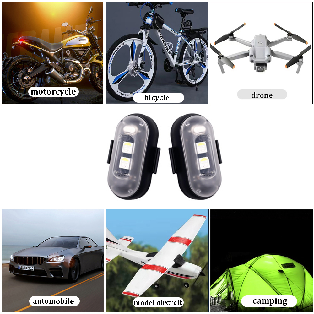 10x 4x 8Colors Wireless LED Dr - Drone Led Light recensie en prijs