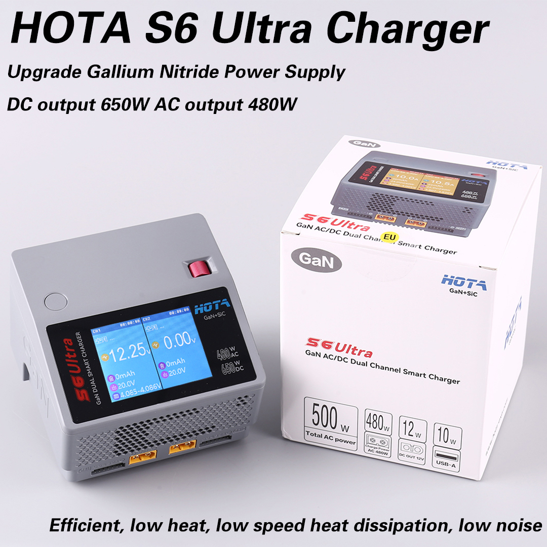 HOTA S6 Ultra Gallium Nitride  - Drone Charger recensie en prijs