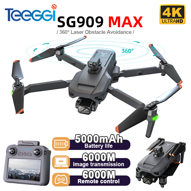 Teeggi SG909 MAX GPS Drone Wit - Drone Gimbal recensie en prijs