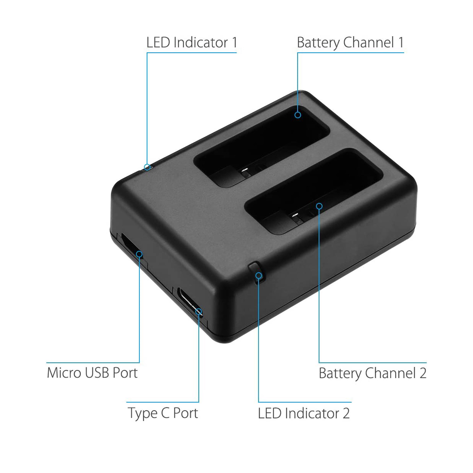 Suitable for GOPRO Hero 5 Char - Drone Camera recensie en prijs