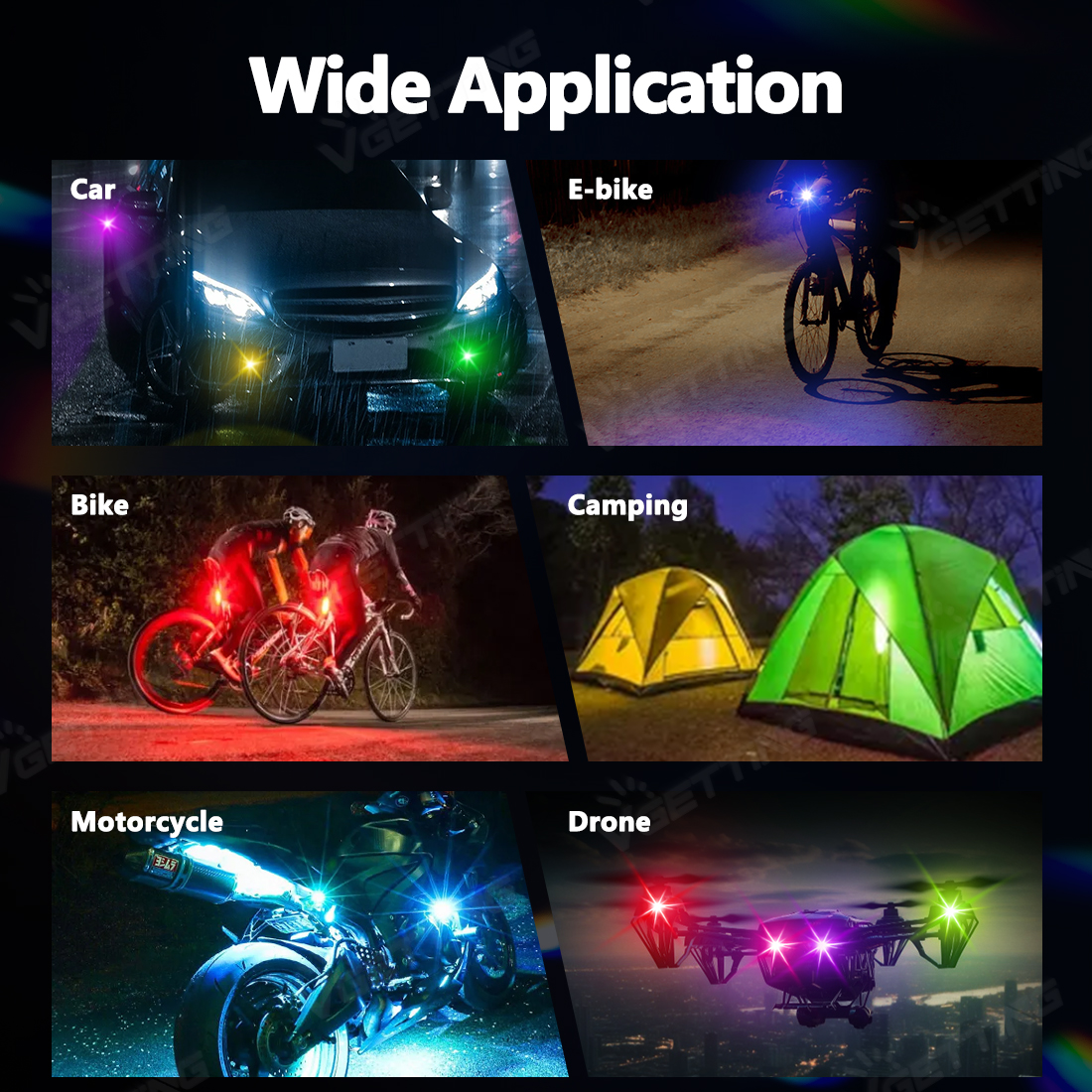 4Pcs Mini Drone Strobe Light 8 - Drone Led Light recensie en prijs