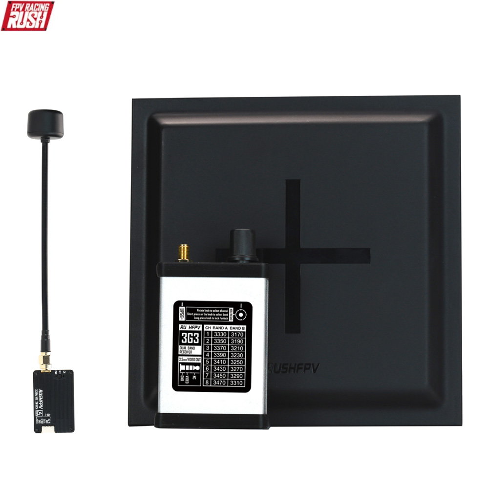 RUSHFPV 3.3G 2W VTX Transmitte - Drone Battery recensie en prijs