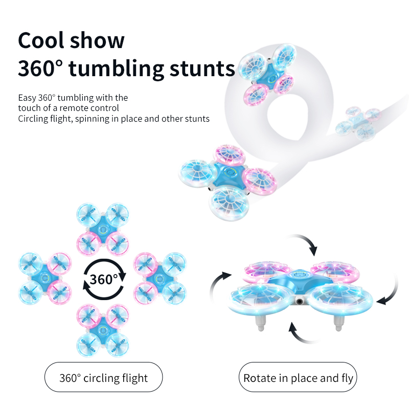 RC Mini Drone 4CH Induction Ob - Drone Led Light recensie en prijs
