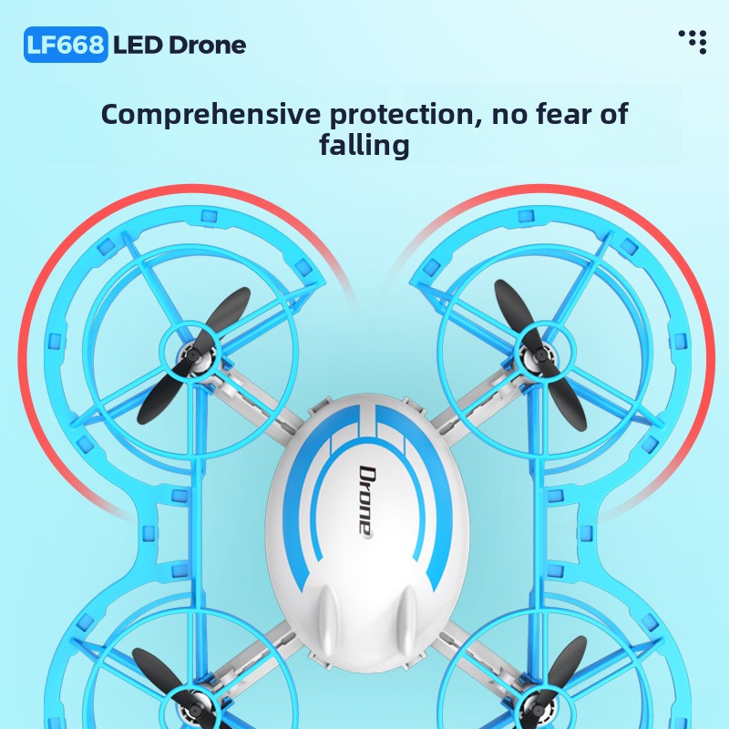 Mini RC Drone with LED Lights, - Drone Led Light recensie en prijs