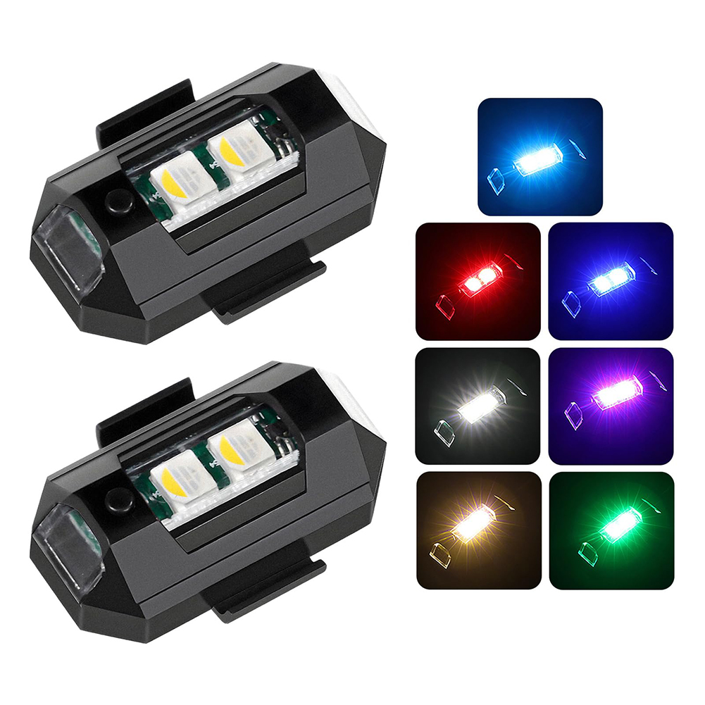 2PCS Mini LED Strobe Lights De - Drone Led Light recensie en prijs
