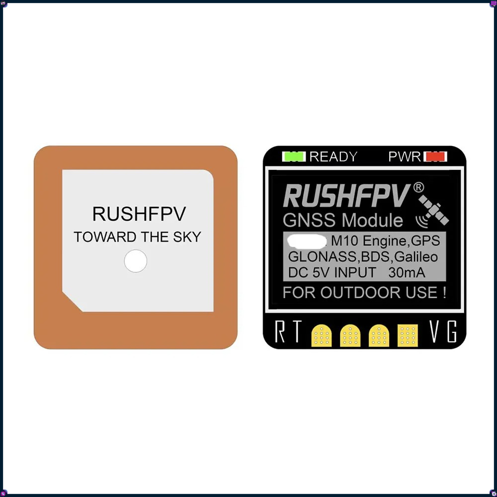 1-4Pcs RUSHFPV MINI M10 GPS Mo - Drone Antenna recensie en prijs