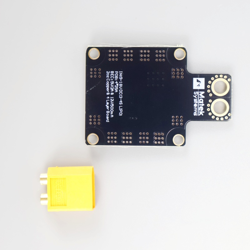 Matek Systems PDB XT60 W/ BEC  - Drone Power Distribution Board recensie en prijs