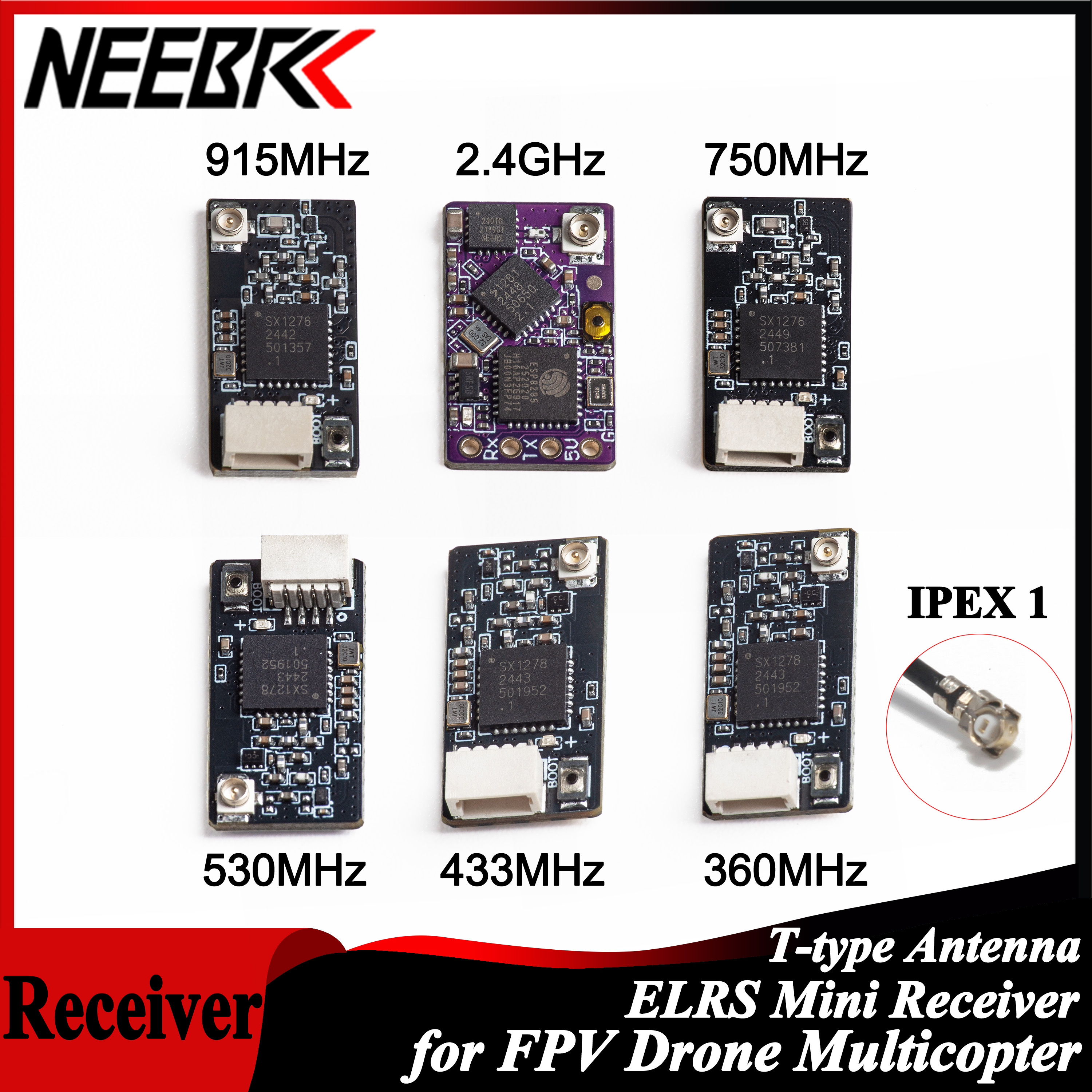 NEEBRC ELRS 2.4G/915Mhz/360Mhz - Drone Frame recensie en prijs