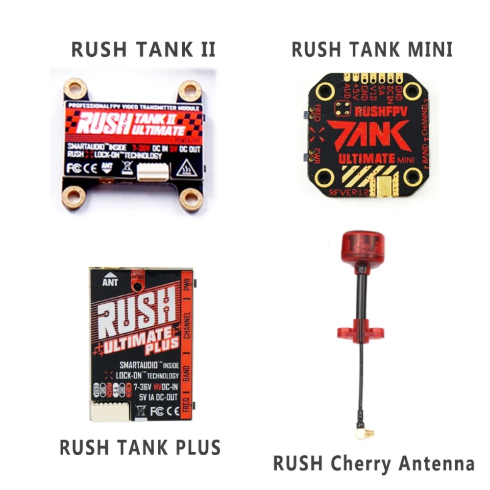 RUSH TANK Ultimate II/Mini/ PL - Drone Antenna recensie en prijs