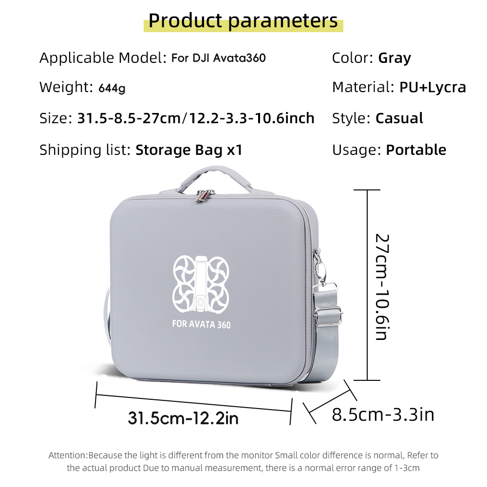 Hard Case for DJI Avata 360 Pr - Drone Battery Strap recensie en prijs