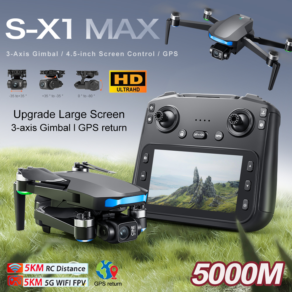 New S-X1 MAX Drone GPS 8K Prof - Drone Gps Mount recensie en prijs