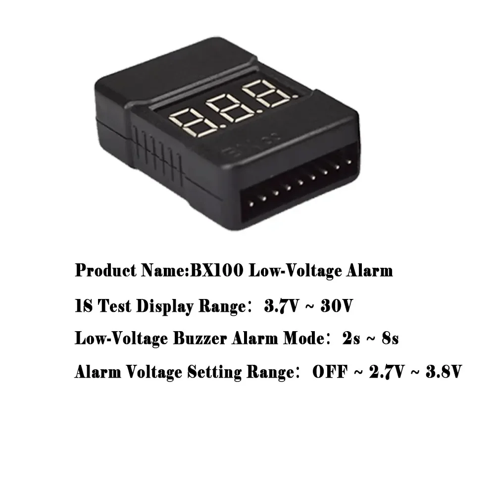 BX100 1-8S Lipo Battery Voltag - Drone Buzzer recensie en prijs