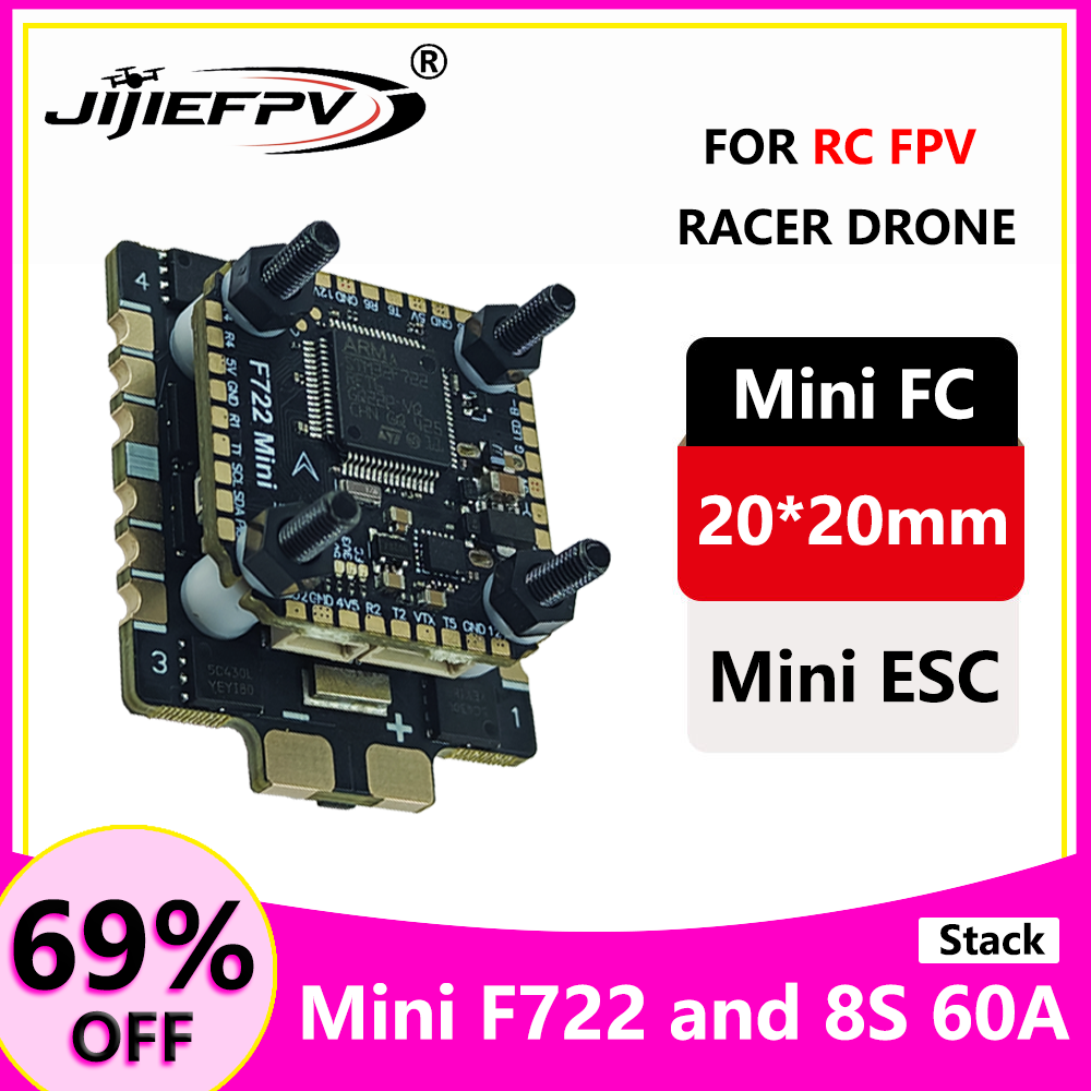 JiJieFPV F7MINI Flying Tower V - Drone Esc recensie en prijs